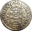Portugal 60 Reis (3 Vintens) ND KM# 176 Kingdom Milled coinage IOANNES V D G RE PORTVG coin obverse