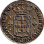 Portugal 60 Reis (3 Vintens) ND KM# 175 Kingdom Milled coinage JOANNES D G PORT E ALG P REGENS coin obverse