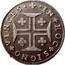 Portugal 60 Reis (3 Vintens) ND KM# 313 Kingdom Milled coinage IN HOC SIGNO VINCES coin reverse