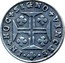 Portugal 60 Reis (3 Vintens) Joao Prince Regent ND KM# 312 IN HOC SIGNO VINCES coin reverse