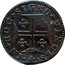 Portugal 60 Reis (3 Vintens) ND KM# 237.1 Kingdom Milled coinage IN HOC SIGNO VINCES coin reverse