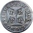 Portugal 60 Reis (3 Vintens) Pedro II ND KM# 139 .IN HOC SIGNO VINCES. PP PP coin reverse