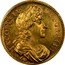 UK 60 Shillings James II 1688 Struck in 1828 by Matthew Young X# 21a IACOBVS II DEI GRATIA 60 coin obverse