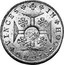 Portugal 600 Reis ND KM# 26.3 Portuguese Administration Countermarked coinage (1887 Decree) IN HOC SIGNO VINCES PORTÆ ET ALGARB REX 400 1832 coin obverse