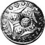 Portugal 600 Reis ND KM# 26.2 Portuguese Administration Countermarked coinage (1887 Decree) IN HOC SIGNO VINCES coin reverse