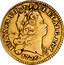 Portugal 8 Escudos (Dobra) 1726 KM# 222.3 Kingdom Milled coinage IOANNES V D G PORT ET ALG REX 1726 coin obverse