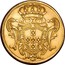 Portugal 8 Escudos (Dobra) 1729 KM# 222.6 Kingdom Milled coinage coin reverse