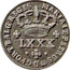 Portugal 80 Reis (LXXX) ND KM# 265 Kingdom Milled coinage LXXX MARIA I ET PETRUS III D G PORT ET ALG REGES coin obverse