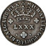 Portugal 80 Reis (LXXX) ND KM# 383 Kingdom Milled coinage LXXX MICHAEL I D G PORTUG ET ALGARB REX coin obverse
