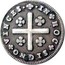Portugal 80 Reis (LXXX) ND KM# 315 Kingdom Milled coinage IN HOC SIGNO VINCES coin reverse