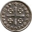 Portugal 80 Reis (LXXX) Joao Prince Regent ND KM# 314 IN HOC SIGNO VINCES coin reverse