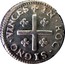 Portugal 80 Reis (LXXX. Tostao) Pedro II ND KM# 141 IN.HOC.SIGNO.VINCES coin reverse