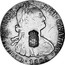 Portugal 870 Reis ND INCM KM# 440.3 Kingdom Countermarked coinage (870 Reis) DEI GRATIA 1808 CAROLUS IIII coin obverse