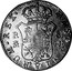 Portugal 870 Reis ND INCM KM# 440.37 Kingdom Countermarked coinage (870 Reis) HISPANIARUM REX R M 8 G J coin reverse