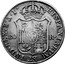 Portugal 870 Reis ND INCM KM# 440.36 Kingdom Countermarked coinage (870 Reis) HISPAN ET IND REX M A I 20 R coin reverse