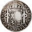Portugal 870 Reis ND INCM KM# 440.19 Kingdom Countermarked coinage (870 Reis) REX Z 8 R R G HISPAN ET IND PLUS ULTRA coin reverse
