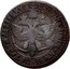 Russia Denga 1700 ҂АΨ Russian Empire Coins ЦРЬ ИВЕЛIКIИ КНЗЬ ПЕТРЪ АЛЕξIЕВИЧЪ coin obverse