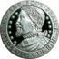UK ECU King Jacob 1992 Proof X# 13 JACOBVS D G ANG SCOT FRAN ET HIB REX coin reverse