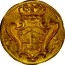 Portugal Escudo Joao V 1723 KM# 219.1 coin reverse