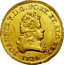 Portugal Escudo 1724 KM# 219.2 Kingdom Milled coinage IOANNES V D G PORT ET ALG REX 1724 coin obverse