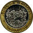 UK Twenty Five ECU Neptune and Europa 1992 X# 11a EUROPE * EUROPA • SCOTLAND coin obverse