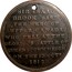 Canada 1/2 Penny (Sir Isaac Brock) SIR ISAAC BROOK, BART. THE HERO OF UPPER CANADA WHO FELL IN THE GLORIOUS BATTLE OF QUEENSTOWN HEIGHT ON THE 13 OCTR 1812 coin reverse