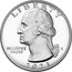 USA 1/4 Dollars Crossing the Delaware 2021 S Proof LIBERTY IN GOD WE TRUST coin obverse