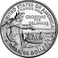 USA 1/4 Dollars Crossing the Delaware 2021 S Proof UNITED STATES OF AMERICA E PLURIBUS UNUM CROSSING THE DELAWARE QUARTER DOLLAR coin reverse