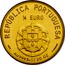 Portugal 1/4 Euro 270th Anniversary of the Death of Carlos Seixas 2012 KM# 814 REPÚBLICA PORTUGUESA 1/4 EURO R. VASQUEZ INCM AU 999‰ 1/20 OZ coin obverse