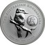 Australia 1 Dollar Kookaburra - Privy Aquarius 2005 KM# 883.1 THE AUSTRALIAN KOOKABURRA 2005 1 OZ. 999 SILVER coin reverse