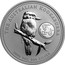 Australia 1 Dollar Kookaburra - Privy Capricorn 2005 KM# 883.4 THE AUSTRALIAN KOOKABURRA 2005 1 OZ. 999 SILVER coin reverse