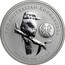 Australia 1 Dollar Kookaburra - Privy Gemini 2005 KM# 883.5 THE AUSTRALIAN KOOKABURRA 2005 1 OZ. 999 SILVER coin reverse