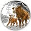 Australia 1 Dollar Year of the Ox. Coloured 2021 P OX 2021 coin reverse