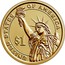 USA $1 (George H. W. Bush) UNITED STATES OF AMERICA $1 coin obverse