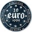 Portugal 10 Euro 1996 G Euro coinage 10 EURO 1997 PORTUGAL PORTUGAL PORTUGAL EUROPA 0.999 coin obverse