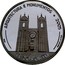 Portugal 10 Euro Cathedral of Porto 2005 Proof KM# 820a ARQUITECTURA E MONUMENTOS 2005 INCM SÉ DO PORTO NOGUEIRA DA SILVA coin reverse