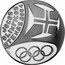 Portugal 10 Euro Summer Olympics in Athens 2004 INCM KM# 759 JOGOS OLIMPICOS ATENAS 2004 INCM AURELIO coin reverse