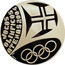 Portugal 10 Euro Summer Olympics in Athens 2004 INCM Proof KM# 759a JOCOS OLIMPICOS ÁTENAS 2004 INCM AURELIO coin reverse