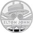 UK 10 Pounds Elton John 2020  Proof ELTON JOHN BMJ coin reverse