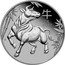 Australia 100 Dollars Year of the Ox 2021 P OX 2021 P coin reverse