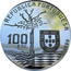 Portugal 100 Esc 100th Anniversary of the Death of Camilo Castelo Branco 1990 KM# 656a REPUBLICA PORTUGUESA 100 ESC. 1990 coin obverse