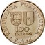 Portugal 100 Escudos Madeira's Regional Autonomy 1981 KM# 5 REPÚBLICA PORTUGUESA R.A.M. 100 ESCUDOS coin obverse