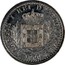 Portugal 100 Reis Carlos I Pattern 1900  CARLOS I REI DE PORTUGAL 1900 coin obverse