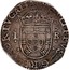 Portugal 100 Reis (Tostao) Filipe II ND 30 lettering variations known PHILIPPVS D G REX PORTVGALIA L -B coin obverse