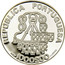 Portugal 1000 Escudos 500th Anniversary of the Misericordia Church 1998 Proof KM# 708a REPÚBLICA PORTUGUESA INCM 1000$00 J.J. BRITO coin obverse
