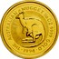 Australia 15 Dollars Whiptail Wallaby 1994 Proof KM# 234 1/10 OZ. 9999 GOLD THE AUSTRALIAN NUGGET WHIPTAIL WALLABY coin reverse