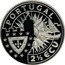 Portugal 2 1/2 ECU Prince Henry the Navigator 1991 INCM X# 21 PORTUGAL 2 1/2 ECU 1991 coin obverse