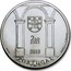 Portugal 2 1/2 Euro The Palace Square of Lisbon 2010 INCM KM# 798 2 1/2 EURO 2010 INCM PORTUGAL ISABEL C. F. BRANCO coin obverse