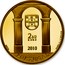 Portugal 2 1/2 Euro The Palace Square of Lisbon 2010 INCM Proof KM# 798b 2 1/2 EURO 2010 INCM PORTUGAL ISABEL C. F. BRANCO coin obverse