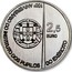 Portugal 2,5 Euro 100th Anniversary of the Army Pupils 2011 KM# 809 100 ANIVERSARIO DO INSTITUTO DOS PUPILOS DO EXERCITO 2.5 EURO coin obverse